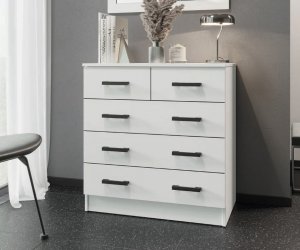 Комод К800-3/2 (Белый гладкий)