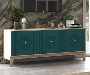 Комод Адриана (Дуб сонома/Оушен)