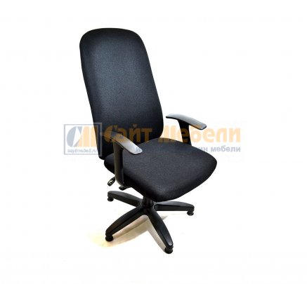 Кресло с откидывающейся спинкой КР-5 Люкс (Черный)