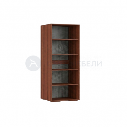 Стеллаж Комфорт 600х46х208 на ножках (Итальянский орех)