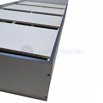 Кровать КР 900 90х200 (Серый/Графит)