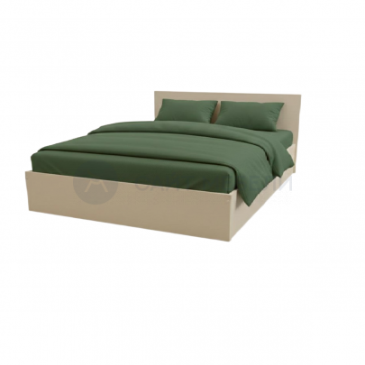 Кровать двуспальная КР 1800 180х200 (Ваниль)