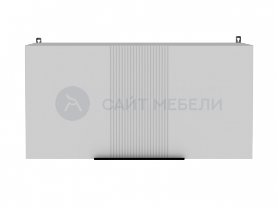 Антресоль Кения (Белый софт/Белый)