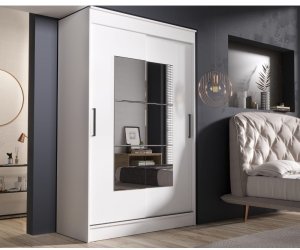 Шкаф-купе Элегант-1 (Белый)