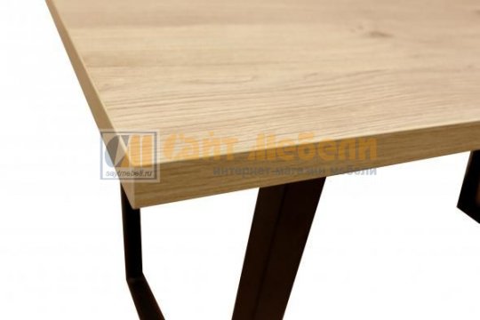 Стол обеденный в стиле Лофт Патика М78 (Дуб эврика)