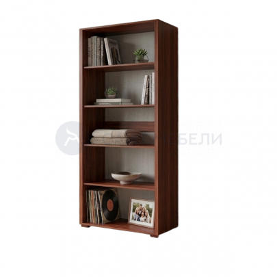 Стеллаж Комфорт 800х46х208 на ножках (Итальянский орех)
