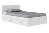 Кровать с ящиками РЭД 900х2000 (Белый)