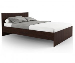 Кровать полутораспальная Румба 1200х2000 (Венге)