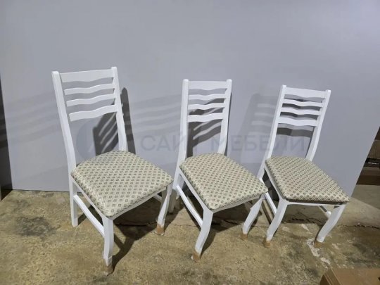 Комплект из 3х-стульев М16 (Белая эмаль)