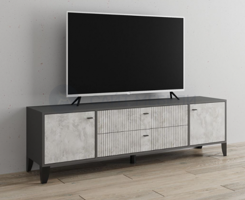 Тумба для ТВ Парус-10 (Графит/Мальта)