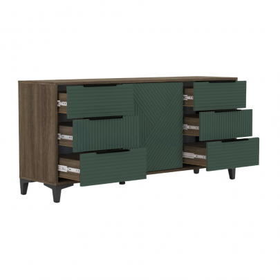 Комод Палау (Табак/Нефритовый сад)