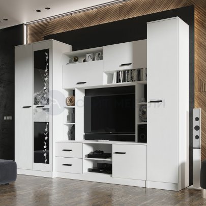 Стенка Марта-11 (Белый)