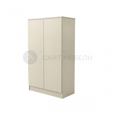 Шкаф низкий с полками Комфорт (Ваниль)