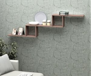 Полка трехуровневая (Ясень Шимо темный)