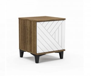 Тумба Палау (Табак/Белый софт)