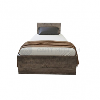 Кровать КР 800 80х200 (Дуб сандал)