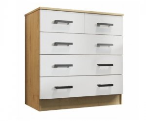 Комод к800-3/2 (Дуб вотан/Белый)