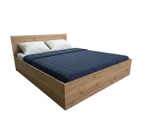 Кровать Комфорт КР 1500 150х190 (Дуб вотан)