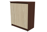 Комод-тумба К800-2Д (Венге/Сонома)