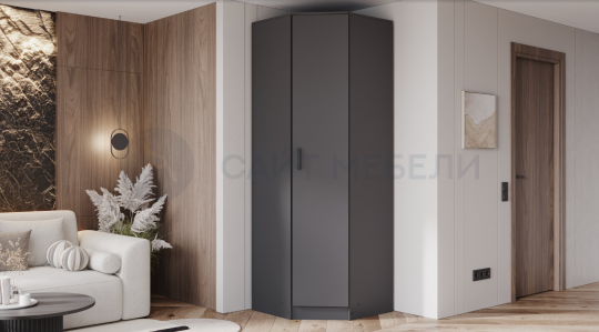 Шкаф угловой Эра (Графит)