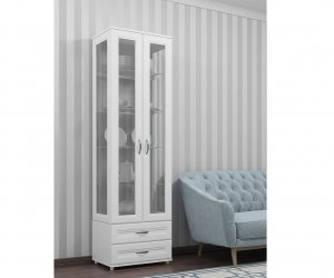 Шкаф-витрина Дубрава №2  (В ассортименте)