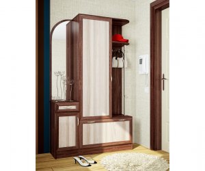 Прихожая Темп-2 с зеркалом и рамками МДФ (В ассортименте)