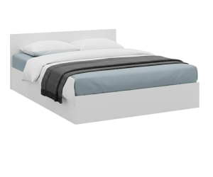 Кровать двуспальная КР 1600 160х200 (Белый)