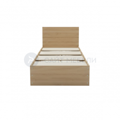 Кровать КР 800 80х200 (Дуб сонома)