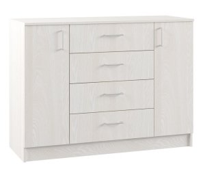 Комод 4 ящика 2 створки Ронда КМР 1200.1 (Анкор)