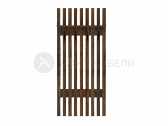 Вешалка с крючками Кения (Табак)