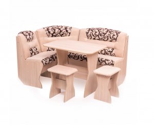 Кухонный уголок Аленка-6 (Ясень шимо светлый)