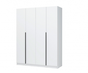 Шкаф 4х-створчатый Лион ШК-03 (Белый)