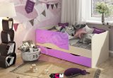 Кровать детская Алиса 1,6 кр-812 (Розовый)