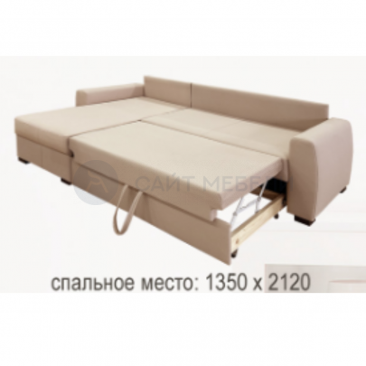 Диван угловой Виктория 2-1 Comfort Люкс 1400 (Ткань I категория)