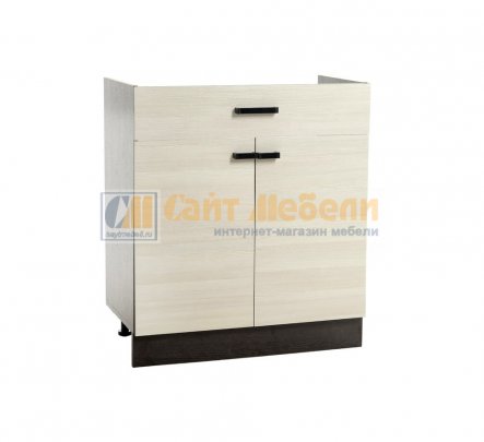 М600 Мальва шкаф нижний кухня (Венге/Лоредо)