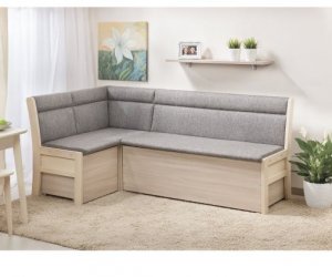 Кухонный угловой диван Этюд со спальным местом 1 кат (Выбеленная береза)