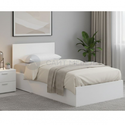 Кровать КР 900 90х200 (Белый)