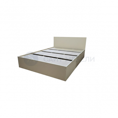 Кровать двуспальная Комфорт КР 1400 140х200 (Ваниль)