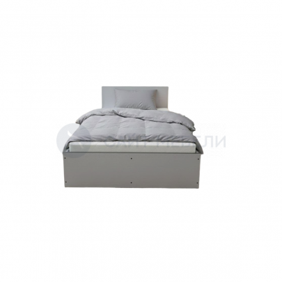 Кровать Комфорт КР 1200 120х180 (Серый/Графит)