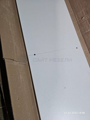 Комод №120 1704х390х870 (Белый/Графит) УЦЕНКА