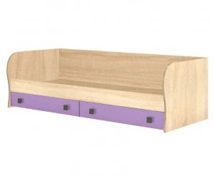 Кровать с ящиками Колибри (Дуб сонома / Виола)