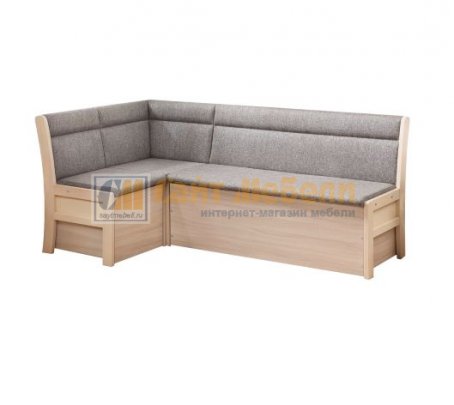 Кухонный угловой диван Этюд со спальным местом 1 кат (Дуб натуральный)