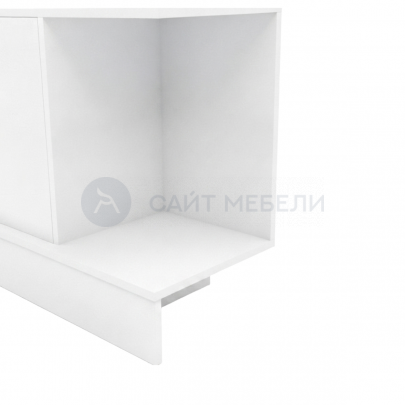 Тумба для ТВ Комфорт 1500 (Белый)
