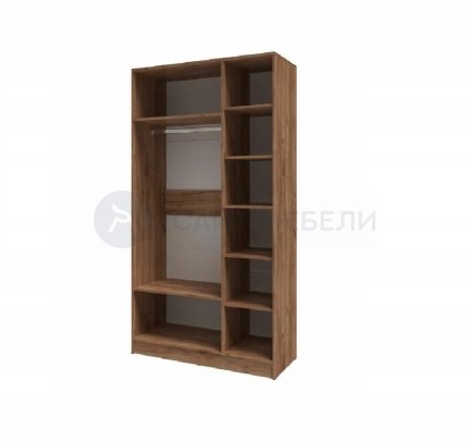 Шкаф 3х створчатый Вегас 1200 (Дуб крафт табачный/Дуб крафт белый)