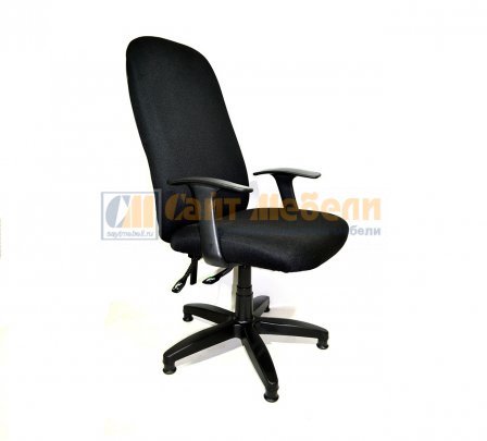 Кресло с откидывающейся спинкой КР-5 Люкс (Черный)