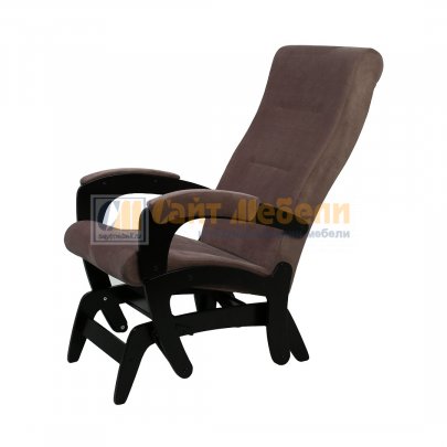 Кресло-качалка маятниковое Версаль (ткань Шоколад)