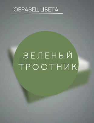 Кровать-тахта односпальная Комфорт без спинки КР 800 80х190 (Зеленый тростник)