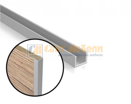Торцевая планка для стеновой панели (фартука) 4 мм