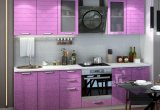 Кухня Линда 2,6м (Фиолетовый металлик)