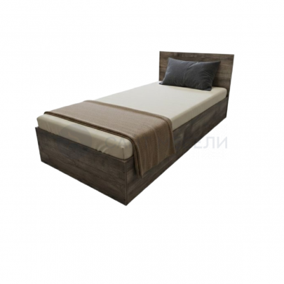 Кровать КР 900 90х200 (Дуб сандал)